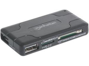 Manhattan 100984 3-Port Hi-Speed Usb Hub With 42-In-1 Multi-Cardeader Manhattan 100984 3-Port Hi-Speed Usb Hub With 42-In-1 Multi-Cardeader