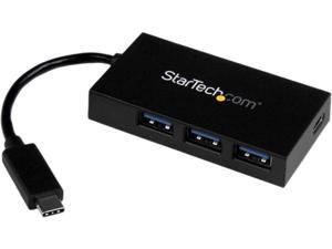 StarTech.com 4 Port USB 3.0 Hub - USB-C to 1x USB-C and 3x USB-A - Includes Power Adapter - USB C / USB Type C Hub StarTech.com 4 Port USB 3.0 Hub - USB-C to 1x USB-C and 3x USB-A - Includes Power Adapter - USB C / USB Type C Hub