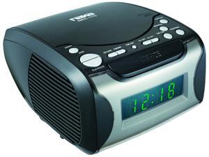 NAXA Electronics NRC-175 Digital Alarm Clock Tuning AM/FM Radio and CD Player - Black Lacquer NAXA Electronics NRC-175 Digital Alarm Clock Tuning AM/FM Radio and CD Player - Black Lacquer