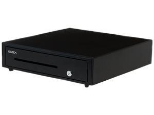 POS-X ION-C16A-1B Black Single Media Slot Adjustable 5 Bill 5 Coins Cash Drawer POS-X ION-C16A-1B Black Single Media Slot Adjustable 5 Bill 5 Coins Cash Drawer