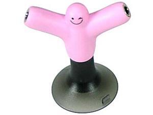 TEKNMOTION TMAUDP PINK AUDIO SPLITTER DEVICE STAND ALLOWS TEKNMOTION TMAUDP PINK AUDIO SPLITTER DEVICE STAND ALLOWS