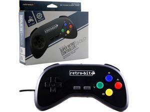 Retro-Bit - Super Retro RDP Wired Controller for SNES - Black Retro-Bit - Super Retro RDP Wired Controller for SNES - Black