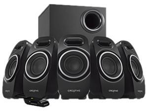 Creative A Series A550 5.1 Speaker System - 37 W RMS - Black Creative A Series A550 5.1 Speaker System - 37 W RMS - Black