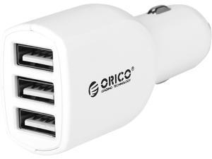 ORICO 1 x 5V 2.4A and 2 x 5V 1A 22Watt DC12V Input Universal 3 Ports USB Car Charger for Mobile Phone PSP MP3 MP4 Tablet PC - White (UCA-3U) ORICO 1 x 5V 2.4A and 2 x 5V 1A 22Watt DC12V Input Universal 3 Ports USB Car Charger for Mobile Phone PSP MP3 MP4 Tablet PC - White (UCA-3U)