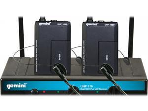 Gemini UHF216M Dual-Channel Wireless System Gemini UHF216M Dual-Channel Wireless System