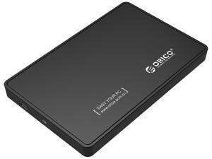 ORICO Portable Tool Free 2.5 inch SATA to USB2.0 External Hard Drive Enclosure-Black(2588US) ORICO Portable Tool Free 2.5 inch SATA to USB2.0 External Hard Drive Enclosure-Black(2588US)