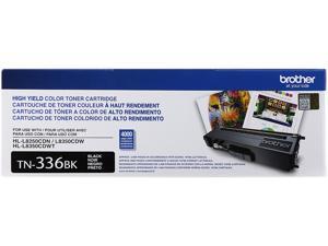 Brother TN336BK High Yield Toner Cartridge - Black Brother TN336BK High Yield Toner Cartridge - Black