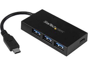 StarTech.com Portable USB-C/Type-C Hub Connector, Black (HB30C3A1CFB) StarTech.com Portable USB-C/Type-C Hub Connector, Black (HB30C3A1CFB)