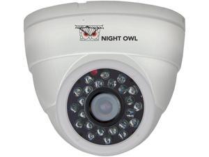 Night Owl CAM-DM624-W White Dome Camera 600 TVL with 24 LEDs and 60ft of Cable Per Camera - Color Box Night Owl CAM-DM624-W White Dome Camera 600 TVL with 24 LEDs and 60ft of Cable Per Camera - Color Box