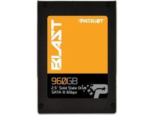 Patriot Blast 2.5" 960GB SATA III Internal Solid State Drive (SSD) PBT960GS25SSDR Patriot Blast 2.5" 960GB SATA III Internal Solid State Drive (SSD) PBT960GS25SSDR