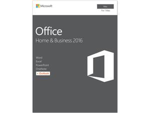 Microsoft Office Home and Business 2016 for MAC - English Microsoft Office Home and Business 2016 for MAC - English