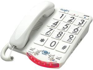 CLARITY 76557.101 Amplified Telephone with Talk Back Numbers (White Buttons) CLARITY 76557.101 Amplified Telephone with Talk Back Numbers (White Buttons)