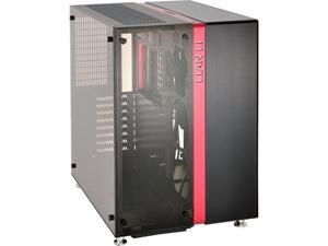 LIAN LI PC-O9WRX Black/Red Aluminum / Tempered Glass ATX Mid Tower Computer Case ATX PSU (Optional) Power Supply LIAN LI PC-O9WRX Black/Red Aluminum / Tempered Glass ATX Mid Tower Computer Case ATX PSU (Optional) Power Supply