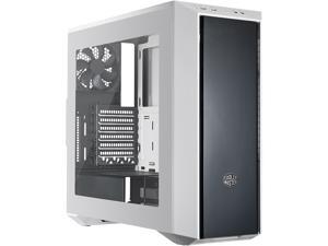 MasterBox 5 Black & White Mid-tower with Internal Configuration, Six Routing Cut-outs, Fit Up to E-ATX, Nine SSD mount positions and Seven Expansion Slots by Cooler Master MasterBox 5 Black & White Mid-tower with Internal Configuration, Six Routing Cut-outs, Fit Up to E-ATX, Nine SSD mount positions and Seven Expansion Slots by Cooler Master