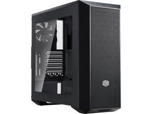 MasterBox 5 Black Mid-tower with Internal Configuration, Six Routing Cut-outs, Fit Up to E-ATX, Nine SSD mount positions and Seven Expansion Slots by Cooler Master MasterBox 5 Black Mid-tower with Internal Configuration, Six Routing Cut-outs, Fit Up to E-ATX, Nine SSD mount positions and Seven Expansion Slots by Cooler Master