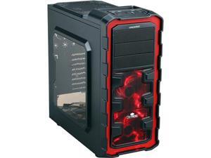 ENERMAX Ostrog GT ECA3280A-BR Black / Red Steel / Plastic ATX Mid Tower Computer Case ENERMAX Ostrog GT ECA3280A-BR Black / Red Steel / Plastic ATX Mid Tower Computer Case