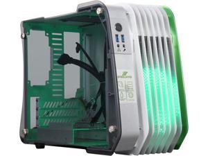 ENERMAX ECB2010G Green LED Aluminum / Tempered Glass ATX Mini Tower Computer Case Standard SFX Type Power Supply ENERMAX ECB2010G Green LED Aluminum / Tempered Glass ATX Mini Tower Computer Case Standard SFX Type Power Supply