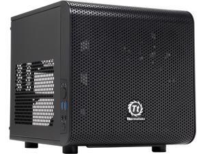 Thermaltake Core V1 Extreme Mini ITX Cube Chassis, Compatible with air and Liquid Cooling Builds (CA-1B8-00S1WN-00) Thermaltake Core V1 Extreme Mini ITX Cube Chassis, Compatible with air and Liquid Cooling Builds (CA-1B8-00S1WN-00)
