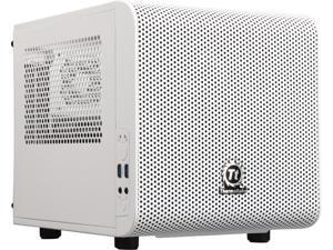 Thermaltake Core V1 Snow Edition Extreme Mini ITX Cube Chassis, Compatible with air and Liquid Cooling Builds CA-1B8-00S6WN-01 Thermaltake Core V1 Snow Edition Extreme Mini ITX Cube Chassis, Compatible with air and Liquid Cooling Builds CA-1B8-00S6WN-01