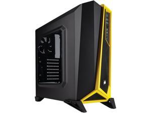 Corsair Carbide Series CC-9011094-WW Black/Yellow Steel ATX Mid Tower SPEC-ALPHA Mid-Tower Gaming Case ATX (not included) Power Supply Corsair Carbide Series CC-9011094-WW Black/Yellow Steel ATX Mid Tower SPEC-ALPHA Mid-Tower Gaming Case ATX (not included) Power Supply