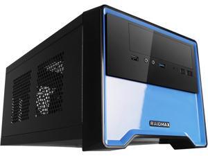RAIDMAX Element ATX-101BUP Black/Blue Steel / Plastic Mini-ITX Tower Computer Case 450W Power Supply RAIDMAX Element ATX-101BUP Black/Blue Steel / Plastic Mini-ITX Tower Computer Case 450W Power Supply