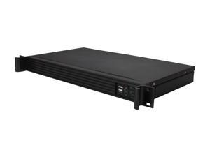 iStarUSA D-118V2-ITX-30FX8 Black Metal / Aluminum 1U Rackmount Compact Server Case iStarUSA D-118V2-ITX-30FX8 Black Metal / Aluminum 1U Rackmount Compact Server Case