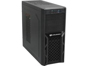 COUGAR SolutionC400SL Black Steel / Plastic ATX Mid Tower Computer Case Haswell ready 400W Power Supply COUGAR SolutionC400SL Black Steel / Plastic ATX Mid Tower Computer Case Haswell ready 400W Power Supply