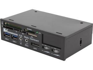 KINGWIN FPX-004 Multi-Function LCD Fan Controller Panel w/ Card Reader & USB 3.0 Hub KINGWIN FPX-004 Multi-Function LCD Fan Controller Panel w/ Card Reader & USB 3.0 Hub