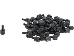 StarTech SCREWTHUMB 6-32, 5/16in Long Black Metal Computer Case Thumbscrew – Pkg of 50 StarTech SCREWTHUMB 6-32, 5/16in Long Black Metal Computer Case Thumbscrew – Pkg of 50