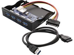 SYBA SY-HUB20211 4 port USB 3.0 Floppy Expansion Mobile Rack SYBA SY-HUB20211 4 port USB 3.0 Floppy Expansion Mobile Rack