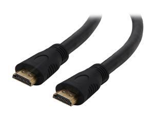 AMC HDM-HDM25 25FT 25 ft. Black 24awg Premium Gold Series 1080p rated HDMI Cable Supports Sony PS3 AMC HDM-HDM25 25FT 25 ft. Black 24awg Premium Gold Series 1080p rated HDMI Cable Supports Sony PS3