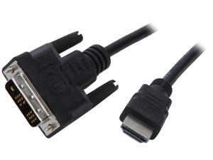 Belkin F2E8242b10 10 ft. Black Connector on First End: 1 x DVI Connector on Second End: 1 x HDMI HDMI to DVI Cable Belkin F2E8242b10 10 ft. Black Connector on First End: 1 x DVI Connector on Second End: 1 x HDMI HDMI to DVI Cable