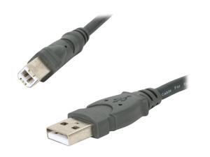 Belkin F3U133-06 6 ft. Black Pro Series USB2.0 Device Cable (AM/BM) Belkin F3U133-06 6 ft. Black Pro Series USB2.0 Device Cable (AM/BM)