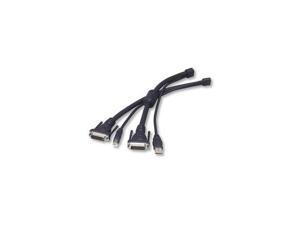 BELKIN 7 - 10 ft. OmniView KVM Cables for SOHO Series USB/DVI with Audio F1D9201-10 BELKIN 7 - 10 ft. OmniView KVM Cables for SOHO Series USB/DVI with Audio F1D9201-10