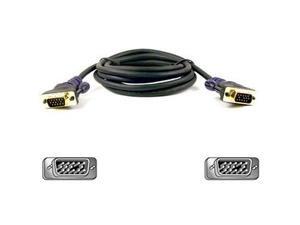 Belkin F2N028-06-GLD 6 ft. Gold Series HD-15 to HD-15 M/M Cable Belkin F2N028-06-GLD 6 ft. Gold Series HD-15 to HD-15 M/M Cable