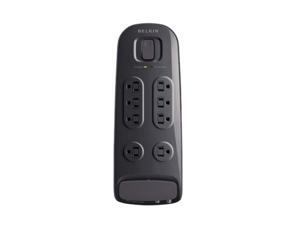 BELKIN BV108230-06-BLK 6ft 8 Outlets 3690 j Surge Suppressor with Telephone and Cable/Satellite Protection BELKIN BV108230-06-BLK 6ft 8 Outlets 3690 j Surge Suppressor with Telephone and Cable/Satellite Protection