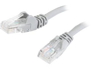 Belkin A3L791B10-S 10 ft. Cat 5 Gray UTP Patch Cable Belkin A3L791B10-S 10 ft. Cat 5 Gray UTP Patch Cable