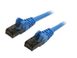 BELKIN A3L980-04-BLU-S 4 ft. Cat 6 Blue Patch Cable CAT6 Snagless RJ-45M / RJ-45M BELKIN A3L980-04-BLU-S 4 ft. Cat 6 Blue Patch Cable CAT6 Snagless RJ-45M / RJ-45M