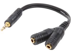 Belkin F8V234 6" 6IN Y SPLITTER MINI STEREO 1 x Mini-phone Male, 2 x Mini-phone Female Belkin F8V234 6" 6IN Y SPLITTER MINI STEREO 1 x Mini-phone Male, 2 x Mini-phone Female