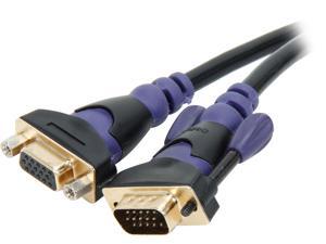 Belkin F2N025-10-GLD 10 ft. Gold Series VGA/SVGA Monitor Extension Cable Belkin F2N025-10-GLD 10 ft. Gold Series VGA/SVGA Monitor Extension Cable