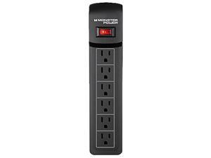 MONSTER 121820-00 (MP ME 600) 4 ft. 6 Outlets 720 Joules Essentials 600 Surge Suppressor MONSTER 121820-00 (MP ME 600) 4 ft. 6 Outlets 720 Joules Essentials 600 Surge Suppressor