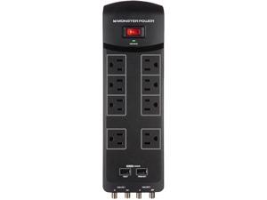 MONSTER 121828-00 (MP EXP 800 AVU) 6 ft. 8 Outlets 1440 Joules Extreme Power 800 AVU Surge Suppressor - English/French/Spanish MONSTER 121828-00 (MP EXP 800 AVU) 6 ft. 8 Outlets 1440 Joules Extreme Power 800 AVU Surge Suppressor - English/French/Spanish