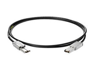 HP Model AE470A 6.58 ft. Serial Attached SCSI (SAS) Min-Min 1x-2M Cable HP Model AE470A 6.58 ft. Serial Attached SCSI (SAS) Min-Min 1x-2M Cable
