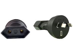 GENERIC PA-3622 Euro EU to Australia 2-Pin Power Plug Adapter GENERIC PA-3622 Euro EU to Australia 2-Pin Power Plug Adapter
