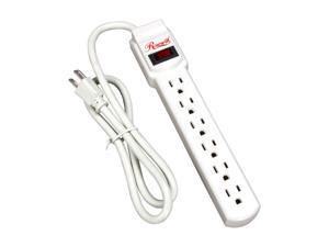 Rosewill RPS-100 6-Outlet Power Strip, 125V Input, 1875W Maximum Power Output, 3 Feet Cord Rosewill RPS-100 6-Outlet Power Strip, 125V Input, 1875W Maximum Power Output, 3 Feet Cord