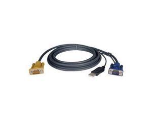 TRIPP LITE 10 ft. USB (2-in-1) KVM cable kit P776-010 TRIPP LITE 10 ft. USB (2-in-1) KVM cable kit P776-010