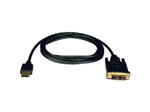 Tripp Lite P566-006 6 ft. Black HDMI To DVI Cable Tripp Lite P566-006 6 ft. Black HDMI To DVI Cable