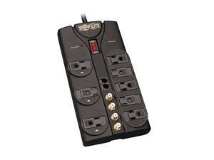 Tripp Lite TLP810SAT 10ft. Cord 8 Outlets 3240 Joules Protect It! Surge Suppressor Tripp Lite TLP810SAT 10ft. Cord 8 Outlets 3240 Joules Protect It! Surge Suppressor