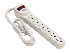 Tripp Lite TLP602 6 Outlets 180 Joules 2' Cord Protect It! Surge Suppressor Tripp Lite TLP602 6 Outlets 180 Joules 2' Cord Protect It! Surge Suppressor