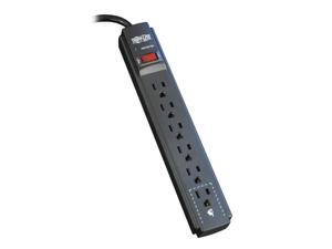 Tripp Lite TLP606B 6 Outlets 790 joules 6' Cord Black Protect It! Surge Suppressor Tripp Lite TLP606B 6 Outlets 790 joules 6' Cord Black Protect It! Surge Suppressor